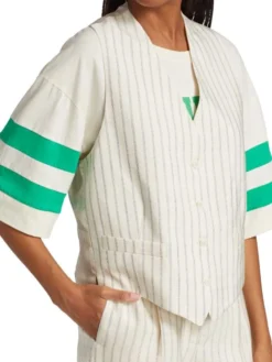 Sandro Turner Striped Vest -Sandro Sales Shop unnamed file 845