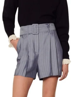 Sandro Artis Belted Shorts 8 Sandro Artis Belted Shorts -Sandro Sales Shop unnamed file 857