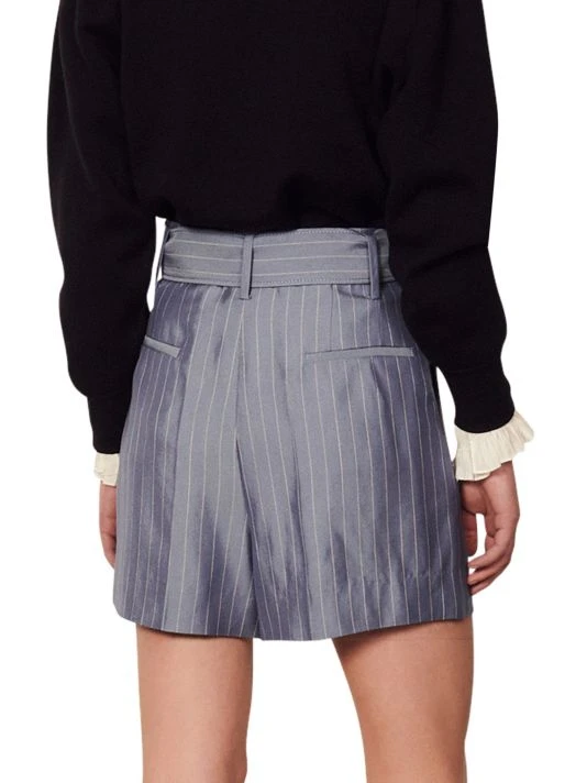 Sandro Artis Belted Shorts 6 Sandro Artis Belted Shorts - Image 4