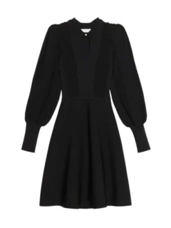 Sandro Louise Fit-&-Flare Mini Dress