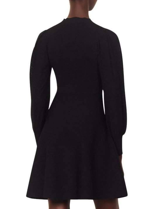 Sandro Louise Fit-&-Flare Mini Dress 6 Sandro Louise Fit-&-Flare Mini Dress - Image 4