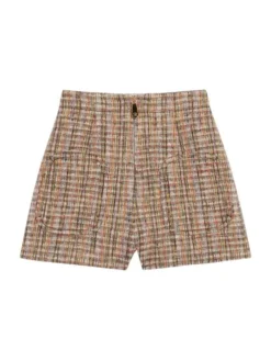 Sandro Hubert Tweed Shorts
