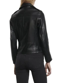 Sandro Lambskin Biker Jacket -Sandro Sales Shop unnamed file 89