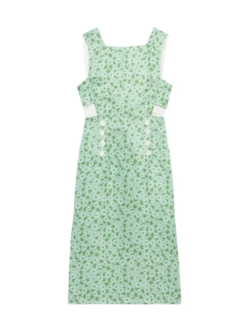 Sandro Ashley Floral Print Midi Dress -Sandro Sales Shop unnamed file 891