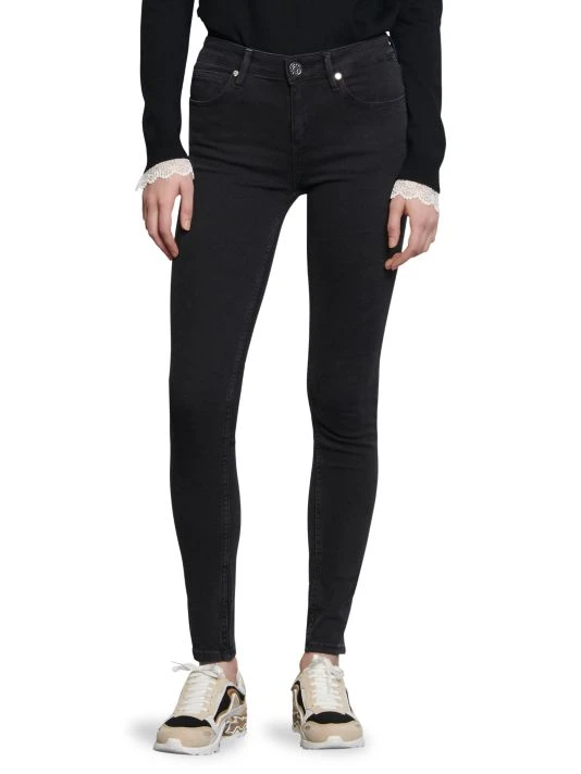 Sandro Pam Slim-Fit Jeans 4 Sandro Pam Slim-Fit Jeans - Image 3